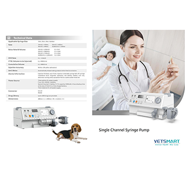  Veterinary Syringe Pump VMSP06